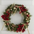 thumbnail image 4 of E 36-Pack Christmas Velvet Ribbon Bows, Pre-Tied For Gift Wrapping Wreath Making And Tree Decoration, Assorted Sizes And Colors, 4 of 5