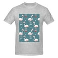 thumbnail image 4 of Bingfone Flamingo Men'S Loose Fit Short-Sleeve Pocket T-Shirt, 4 of 7