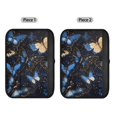 thumbnail image 6 of Uorisanigo Elegant Butterfly 2-Pack Universal Car Seat Belt Pads Cover Flannel Seatbelt Cushion Soft Helps Protect You Neck and Shoulder from The Seat Belt Rubbing, 6 of 7