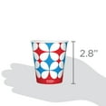 Dixie 5 oz Disposable Small Size Paper Cups, Print Design, 100 Count