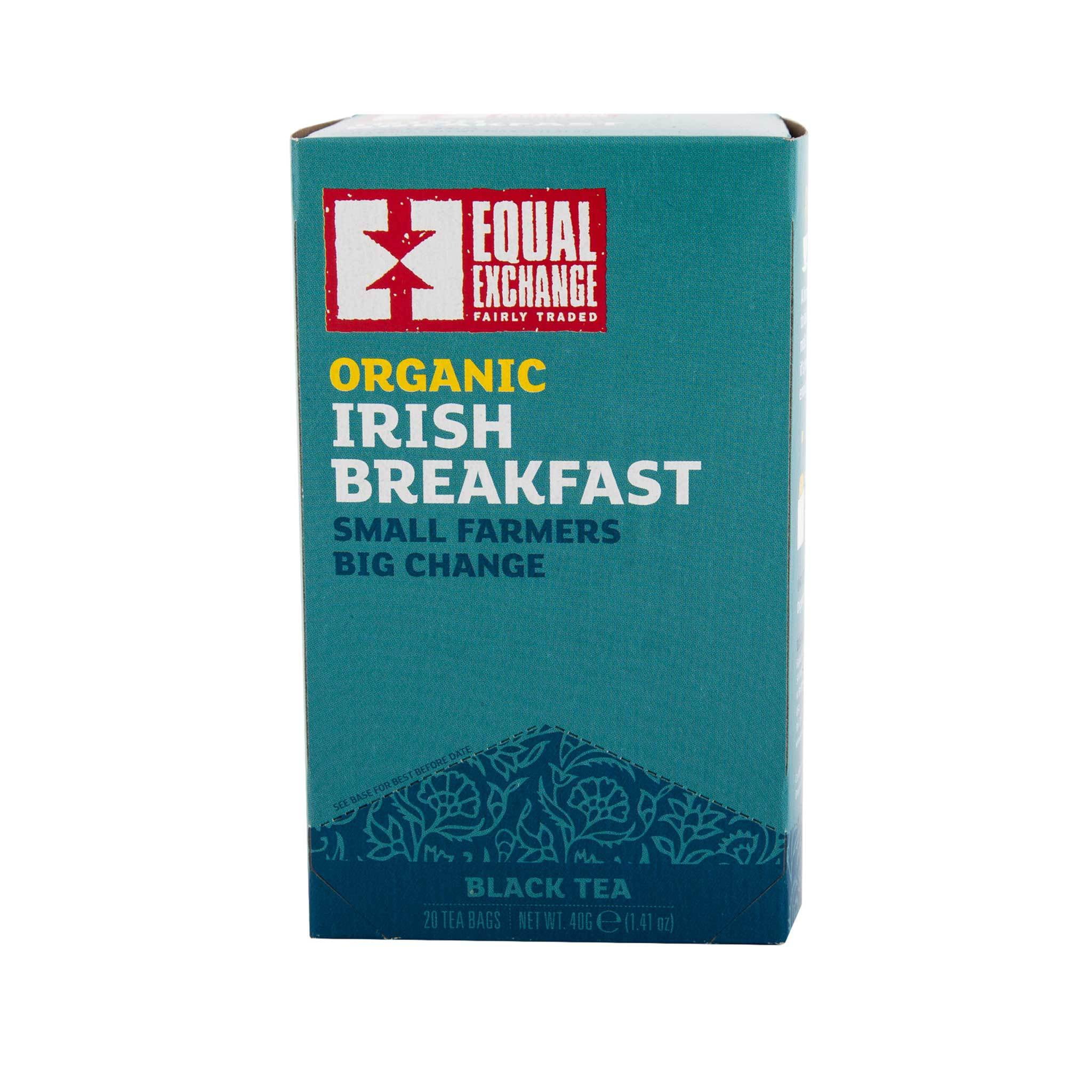 Equal Exchange Organic Irish Breakfast Tea Bags, 20 Count