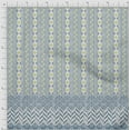 thumbnail image 2 of oneOone Cotton Jersey Grayish Blue Fabric Geometric Panel Sewing Craft Projects Fabric Prints By Yard 58 Inch Wide, 2 of 3