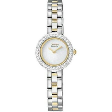 Citizen Eco-Drive Silhouette Crystal Ladies Watch EX1084-55A