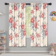 thumbnail image 5 of Blackout Kids Curtains,Pioneer Flower Floral Print Pattern Childrens Insulated Curtains Set Of 2,Bedroom Essentials,Toddler Room Decor 42"x63", 5 of 5