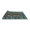 thumbnail image 2 of Ahgly Company Indoor Round Persian Light Blue Traditional Area Rugs, 8' Round, 2 of 4