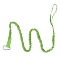 thumbnail image 2 of Kayak Paddle Tether Leash Fishing Leash Rope with Metal Buckle Clip Bungee Strap green, 2 of 9