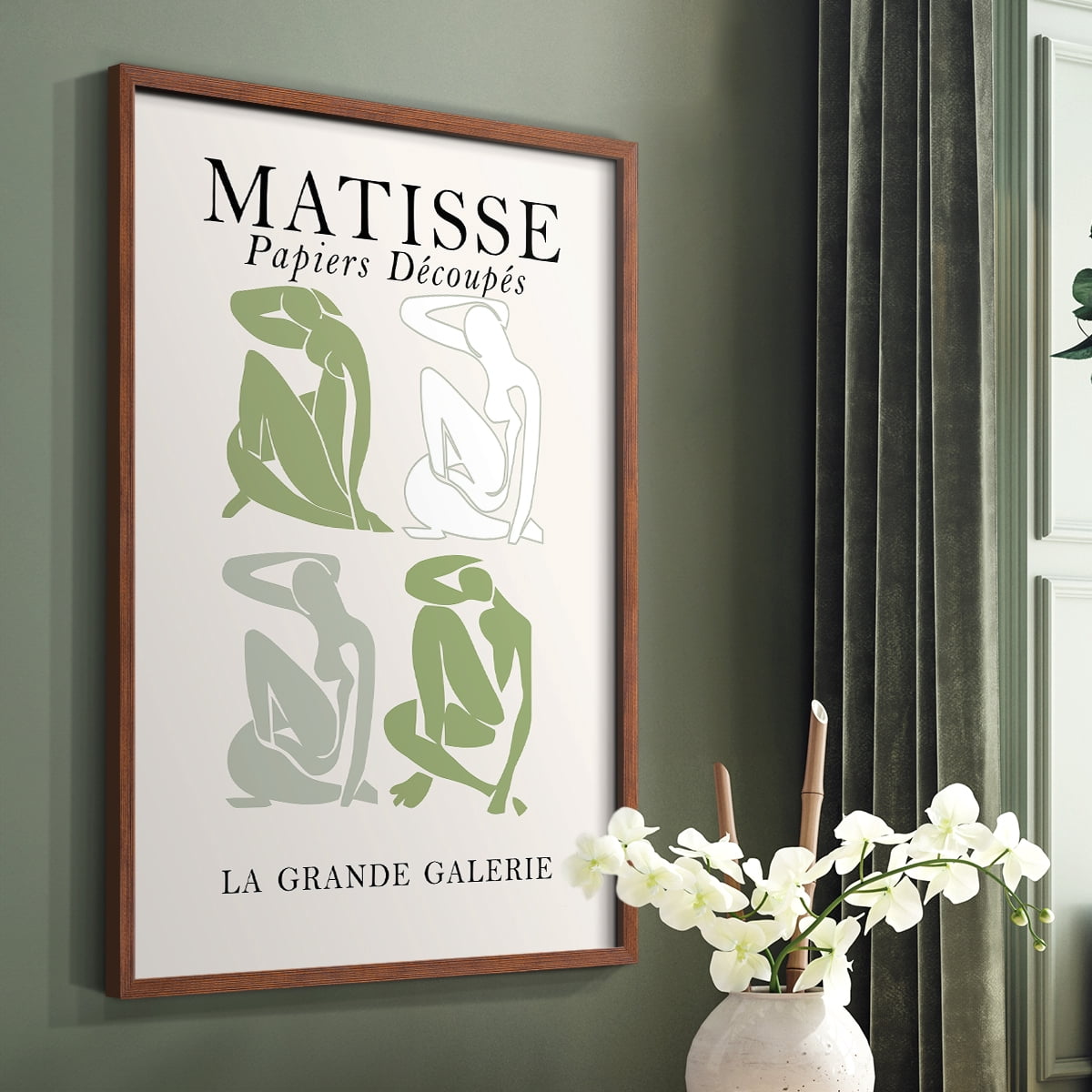 Matisse CCLXXXVI in Solid Wood 11 x 14 Framed Print