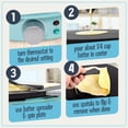 thumbnail image 3 of Nostalgia 12” Electric Crepe Maker with Non-Stick Griddle, Crepe Spatula and Batter Spreader, 3 of 7