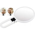 thumbnail image 1 of Versatile Double Sided Mirror, 1x/5x Magnifying Compact Mirror for Precise Facial Care, Your Ultimate Beauty Accessory For Home And Away, 1 of 5
