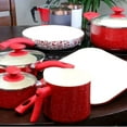 thumbnail image 4 of Oster Cookware Set, Cocina San Jacinto 9-Piece, Red, 4 of 5