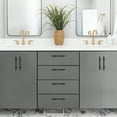 thumbnail image 6 of 30 Pack Black Cabinet Handles 3 Hole Center Cabinet Pulls Matte Black Drawer Pulls Cabinet Hardware Kitchen Handles For Cabinets, 6 of 8