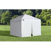 Quik Shade 10' X 10' Instant Canopy Wall Panel Accessory Set For We100/C100/Sx100 Canopies With Zipper Entry