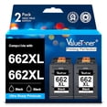 thumbnail image 1 of Cartucho de Tinta Valuetoner Negro Mayor Capacidad Compatible con HP 662XL para HP DeskJet Ink Advan, 1 of 8