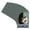 Granite Gray, variant on Harbor Gray Picture Frame Mat for 13x19 Frames - Oval Opening for 11.5x17 Photos - 10 Mats