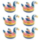thumbnail image 4 of Flotadores para bebidas en la piscina, 10 unidades, soporte inflable para bebidas, flotadores para bebidas en la piscina, diseño exquisito, 4 of 8