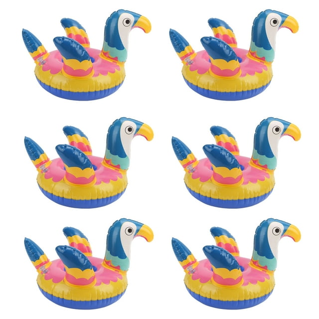 Portabebidas inflable BuyWeek 10 piezas PVC