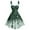 Green, variant on BLTIBY 2024 Womens Christmas Camisole Dresses Snowflake Print Furry Trim Vintage V-Neck Dress Mrs Santa Claus Holiday Cocktail Party Sleeveless Swing Dress A-Line Midi Outfits Green M