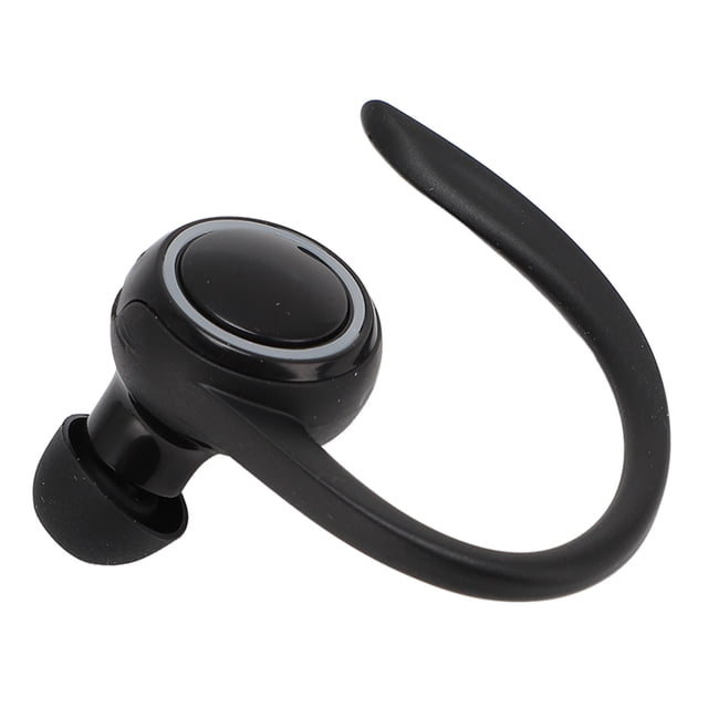 Inalámbrico auricular, auriculares de gancho de oído suves y cómodos livianos incorporados con una batería de 50 mAh con micrófono para trabajos de negocios de conductión
