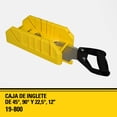 thumbnail image 3 of Caja De Inglete Y Serrucho Costilla 12'' STANLEY 19-800 Stanley 19-800, 3 of 7