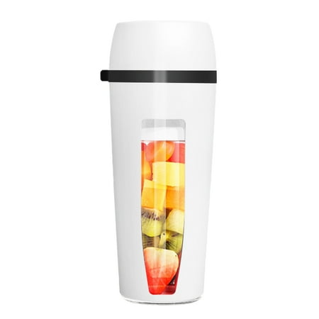 

400Ml USB Juicer Cup Blender Mini Juice with Updated 2 Blades-White