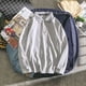 thumbnail image 3 of Polos ajustados y ajustados, sudaderas coreanas de lujo, ropa estética de diseñador para hombre, camisetas de algodón regular, talla S y XL para hombre, 3 of 4
