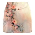 thumbnail image 6 of HaoXianJian Plus Size Women's Tennis Skirts Golf Skorts Mini Skirt Floral Print Middle Waisted Lightweight Athletic Liner Shorts Summer Clothes Casual Workout Built-in Sports Shorts Activewear S-4X, 6 of 6