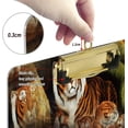 thumbnail image 3 of FMSHPON King of Beasts Clipboard Hardboard Wood Nursing Clip Board and Pull for Standard A4 Letter 13x9 inches, 3 of 7