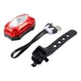 thumbnail image 4 of Transemion Tail Light Hard Light Red Lighting Brand New Back Beacon Rechargeable Safety Warning Lamp Compact Bicycle Mountain Cycling 1Set, 4 of 6