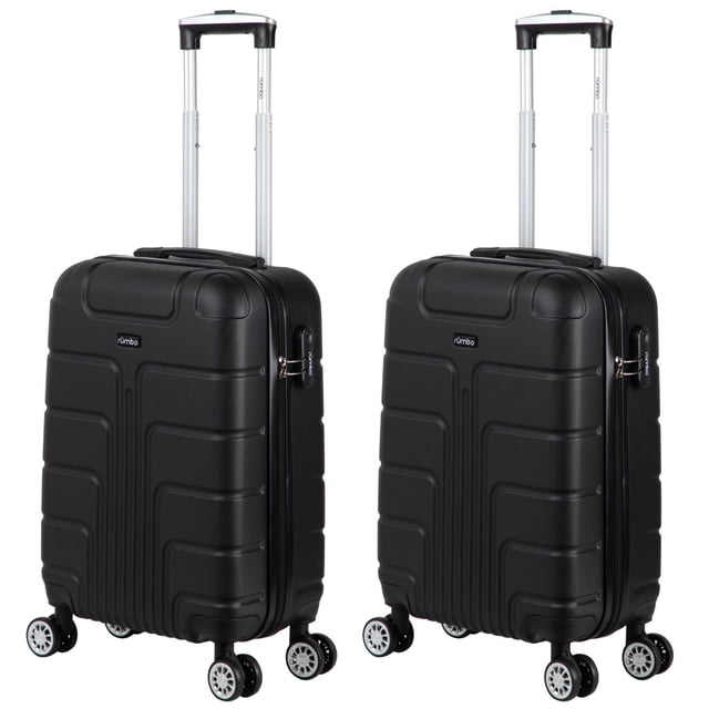 Maletas de Mano Cabina Viaje 20in 10kg Negro Rumbo