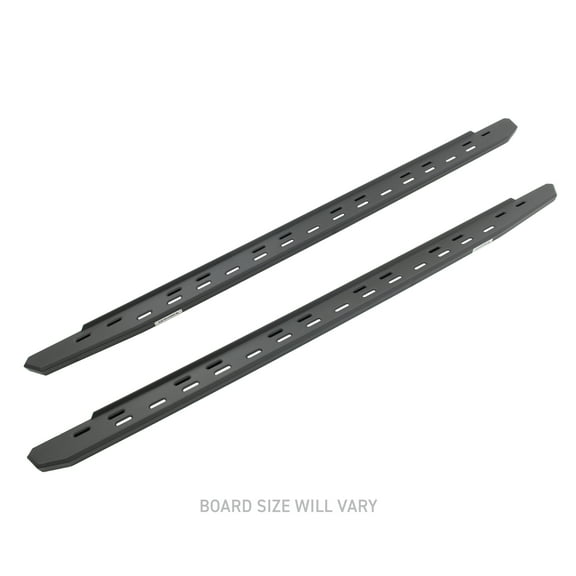 Go Rhino 69600080SPC RB30 Slim Line Running Boards - 80" long - BOARDS ONLY For 99-24 Ram, Ford, Chevrolet, Toyota, Dodge, GMC Fits select: 2004-2023 FORD F150, 2014-2023 CHEVROLET SILVERADO