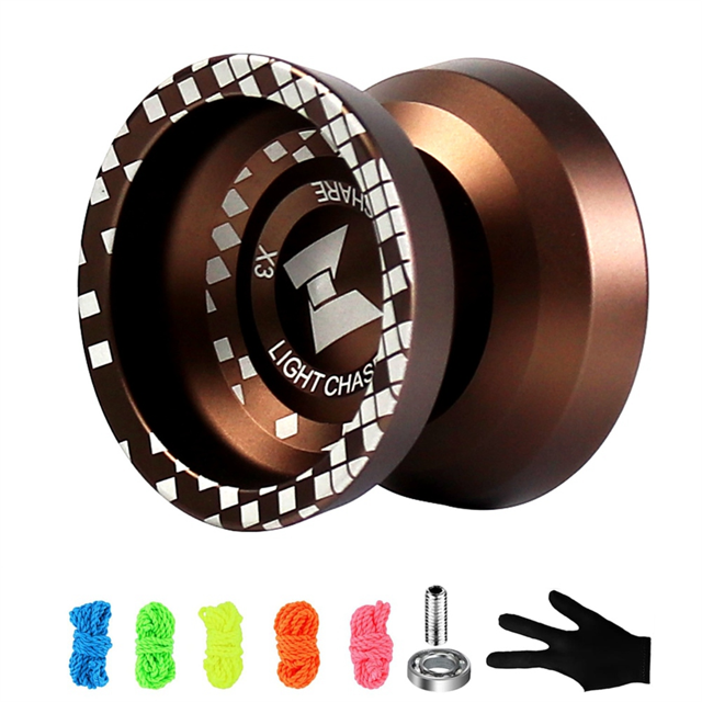 Yoyo Unresponsive Pro X3 para Jugadores Avanzados, Yoyo Responsivo para Principiantes, Yoyo de Aluminio para Niños