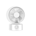 thumbnail image 2 of Máquina de refrigeración de escritorio ajustable para ventilador de escritorio ajustable de USB recargable Works Hoody Rooms Office Fecha de noche Accesorios Regalos Blanco sidaley HA059823-01B, 2 of 7