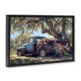 thumbnail image 2 of Stupell Industries Farmhouse Repurposed Truck Filled with Flowers Black Floating Frame Canvas Art, 25 x 17, by Franklyn Gregory, 2 of 8