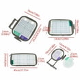thumbnail image 6 of Fichiouy 4 Pcs Embroidery Frames for Embroidery Sewing Machines PC6500 PC8200 PC8500 PC8500D, 6 of 10