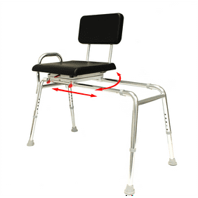 Sliding Bath Transfer Bench With Replaceable Cut Out Seat 77311