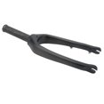 thumbnail image 2 of Horquilla de fibra de carbonohorquilla delantera de bicicleta de liberación rápidaligeratubo superior de 16 pulgadas y 4,37 pulgadas para bicicleta plegable para tubo recto, 2 of 8