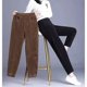 thumbnail image 3 of Pantalones casuales de pana de otoño e invierno, pantalones Halan de corte ajustado de moda, pantalones de mujer de corte ajustado, 3 of 4