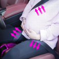 thumbnail image 2 of Cinturón para Prevenir la Compresión del Abdomen, Correa de Embarazo, Esencial para Mujeres Embarazadas, Protege al Bebé Nonato, Ajustador del Cinturón de Seguridad para la Comodidad del Coche de Mate, 2 of 5