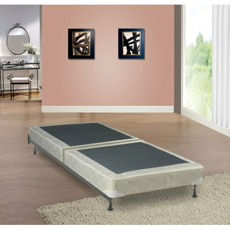 Continental Sleep, 8-Inch Split Box Spring/Foundation For Mattress, Good For Back, No Assembly Required, Twin