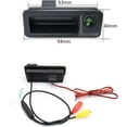 thumbnail image 3 of Applicable to 180° 1080P Car Rear View Camera Compatible For Ford Focus 2 MK2 Mondeo MK4 S-Max C-Max Kuga MK1 Fiesta MK7 Rover Range Freelander 2(CVBS AHD 1080P), 3 of 7
