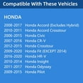 thumbnail image 2 of Gas Cap, Fuel Cap For Honda Civic, Accord, Pilot, CRV, CR-V, Crosstour, Fit, Odyssey, Insight, HRV, HR-V, Replaces 17670-T3W-A01,2007,2008,2009,2010,2011,2012,2013,2014,2015,2016,2017,2018,2019,2020, 2 of 7