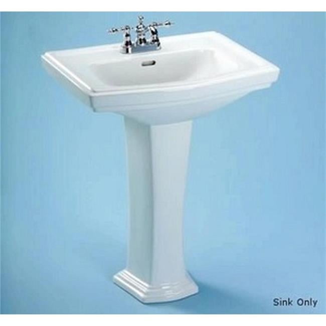 Toto Lt780 801 Clayton Pedestal Vitreous Bathroom Sink 44 Cotton White 8 In Walmart Canada Toto Lt780 801 Clayton Pedestal Vitreous Bathroom Sink 44 Cotton White 8 In Walmart Canada