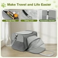 thumbnail image 3 of Monasem Expandable Pet Carrier, Airline Approved Collapsible Soft-Sided Carrier for Cats, Puppies, and Small Dogs (19"x 13"x 13"), 3 of 9