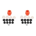 thumbnail image 1 of 2X Manual Transmission Shift Shifter Bushing Kit 191798211 Gear Rod Repair Kit for Golf, 1 of 6