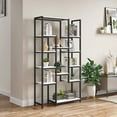 thumbnail image 3 of YITAHOME 6 Tier Bookshelf, 71.06” Tall Free Standing Bookshelf with 12 Shelf Bookcase, Modern Open Display Storage Bookshelf Book Organizer for Living Room Bedroom Office Home, White, 3 of 8