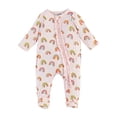 thumbnail image 2 of Mud Pie Baby Girls Rainbow Sleeper, 3-6 Months, 2 of 3
