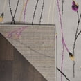 thumbnail image 3 of Nourison Grafix Transitional Botanical Grey 2'3" x 10' Area Rug, (10' Runner), 3 of 7