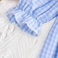 thumbnail image 7 of Gibobby Toddler Girl Dress Toddle Baby Girl Dress Ruffle Summer Sleeveless Dresses Floral Sundress Photoshoot Outfit(18-24 Months,Blue), 7 of 7
