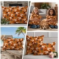 thumbnail image 5 of Purple Halloween Outdoor Waterproof Pillow Covers, Pumpkins Cat Ghost Black Bat Decorative Rectangle Throw Pillowcase Sofa Cushion Sham for Patio/Couch/Chair, 20"x12" 2 Pack, 5 of 8