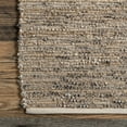 thumbnail image 6 of nuLOOM Cyndi Contemporary Jute Blend Area Rug, 8' x 10', Charcoal, 6 of 9